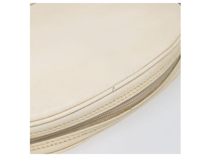 Autre Marque Borsa a tracolla SAINT LAURENT in pelle beige e oro Auth 201477 D'oro - vista 7
