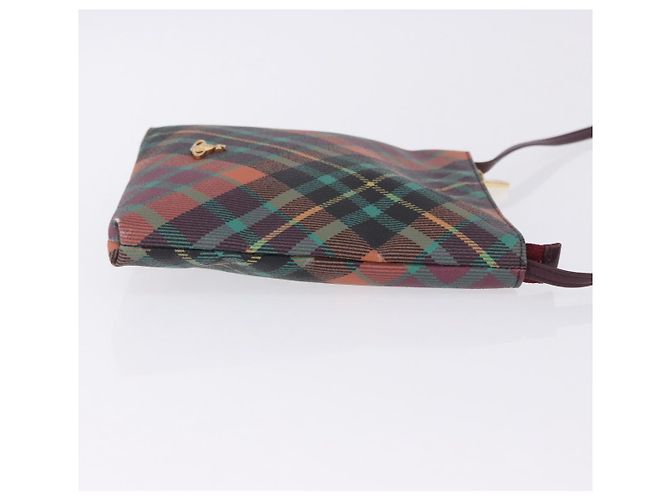 Borsa a tracolla Vivienne Westwood PVC Leather Multicolor Gold Auth 204037A Multicolore D'oro - vista 3