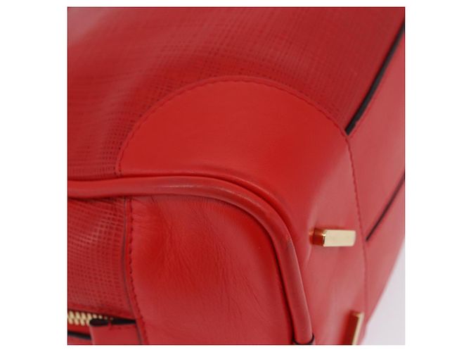 Borsa a mano LOEWE in pelle 2way rossa tono oro Auth ka6204V Rosso - vista 22