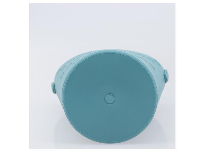 Borsa per bambini GUCCI in gomma Turquoise Blue 723051 Auth 202697M Turchese - vista 5