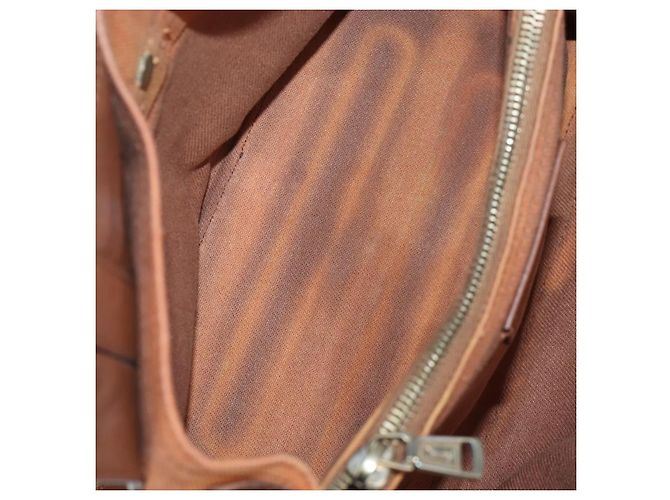Autre Marque SAINT LAURENT Borsa a mano Muse Toe in pelle 2way Marrone Oro 283761 Auth 203469V D'oro - vista 27