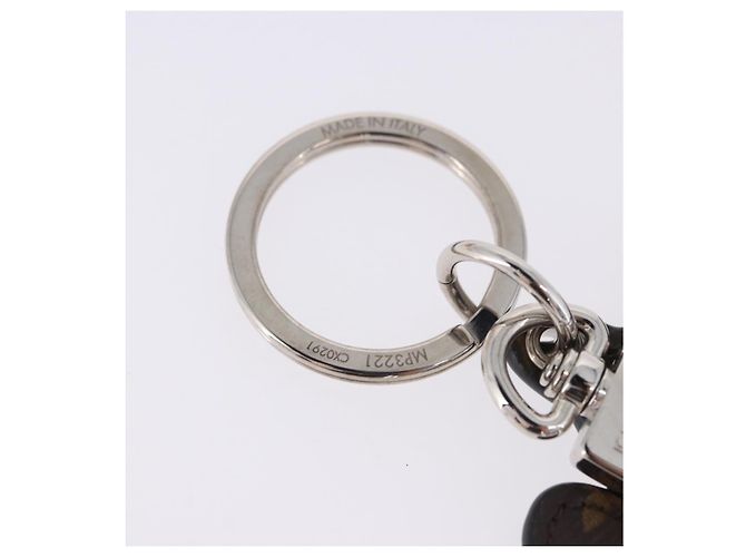 LOUIS VUITTON LV MADE Porte Cles Tiger Charm Leather Yellow MP3221 Auth ar14222M Silber Gelb - Ansicht 8