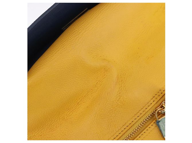 Borsa a mano LOUIS VUITTON Miralis Haute Maroquinerie Pelle Blu LV Auth bs36904 - vista 15