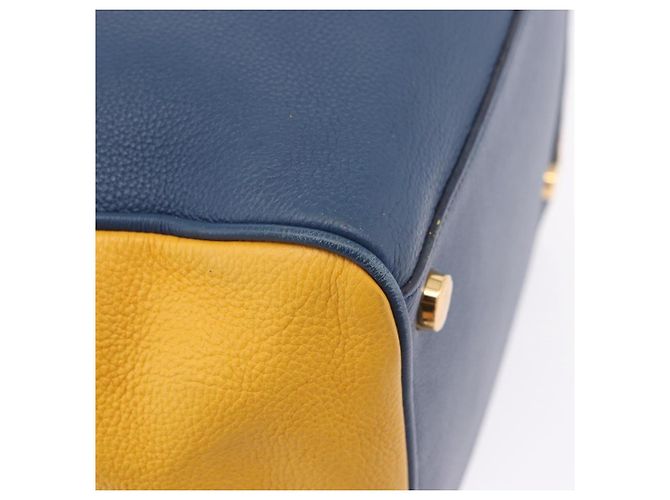 Borsa a mano LOUIS VUITTON Miralis Haute Maroquinerie Pelle Blu LV Auth bs36904 - vista 19