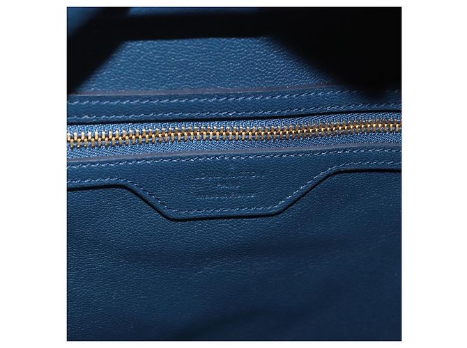 Borsa a mano LOUIS VUITTON Miralis Haute Maroquinerie Pelle Blu LV Auth bs36904 - vista 24