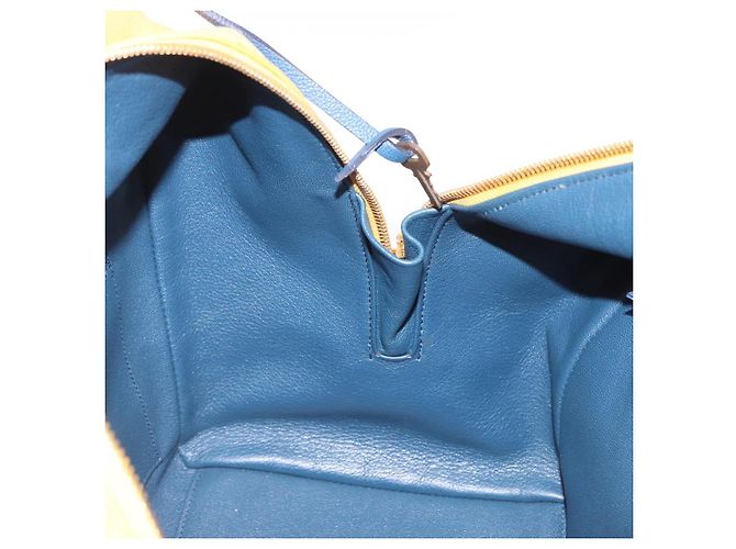 Borsa a mano LOUIS VUITTON Miralis Haute Maroquinerie Pelle Blu LV Auth bs36904 - vista 26