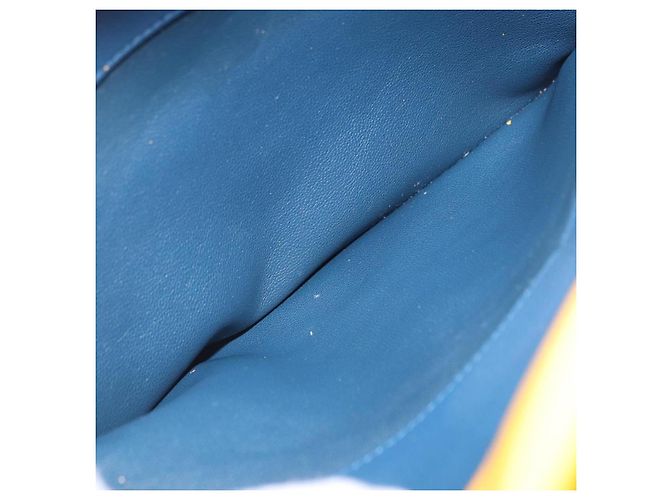 Borsa a mano LOUIS VUITTON Miralis Haute Maroquinerie Pelle Blu LV Auth bs36904 - vista 29