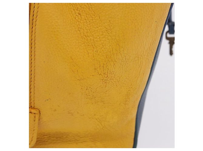 Borsa a mano LOUIS VUITTON Miralis Haute Maroquinerie Pelle Blu LV Auth bs36904 - vista 6