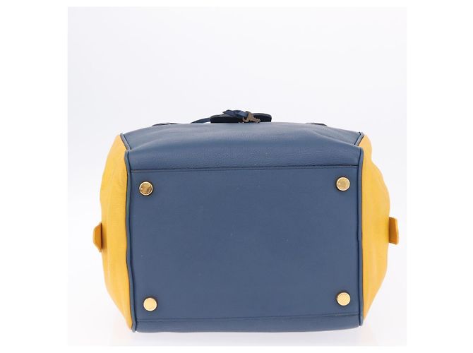 Borsa a mano LOUIS VUITTON Miralis Haute Maroquinerie Pelle Blu LV Auth bs36904 - vista 7