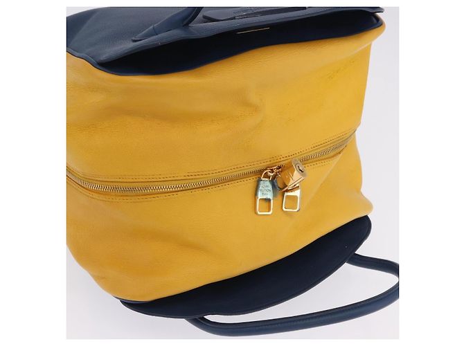 Borsa a mano LOUIS VUITTON Miralis Haute Maroquinerie Pelle Blu LV Auth bs36904 - vista 8