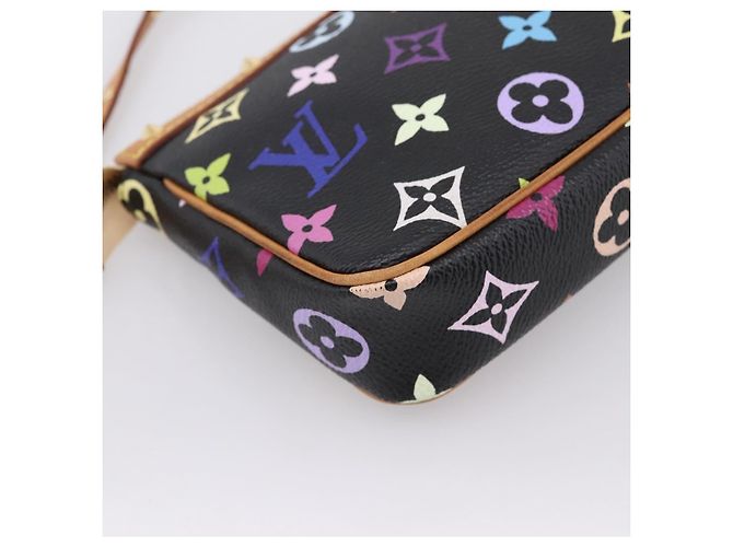LOUIS VUITTON Monogram Multicolor Pochette Accessoires M92648 Auth 204780SAV Schwarz - Ansicht 17