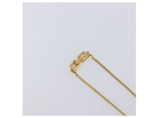 Collier GIVENCHY Metal Ensemble de 4 Doré Auth SW2854 - vue 11
