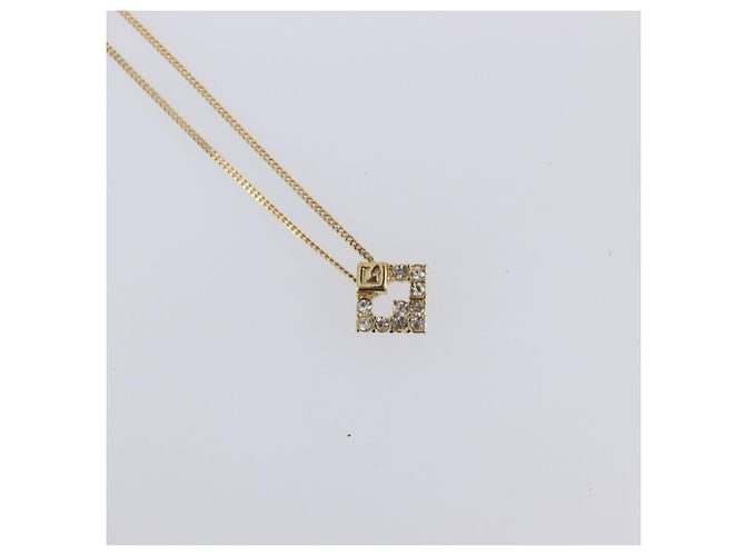 Collier GIVENCHY Metal Ensemble de 4 Doré Auth SW2854 - vue 13