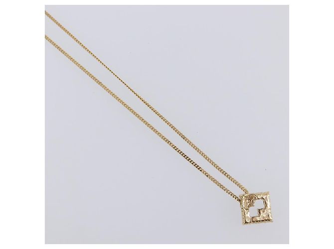 Collier GIVENCHY Metal Ensemble de 4 Doré Auth SW2854 - vue 19
