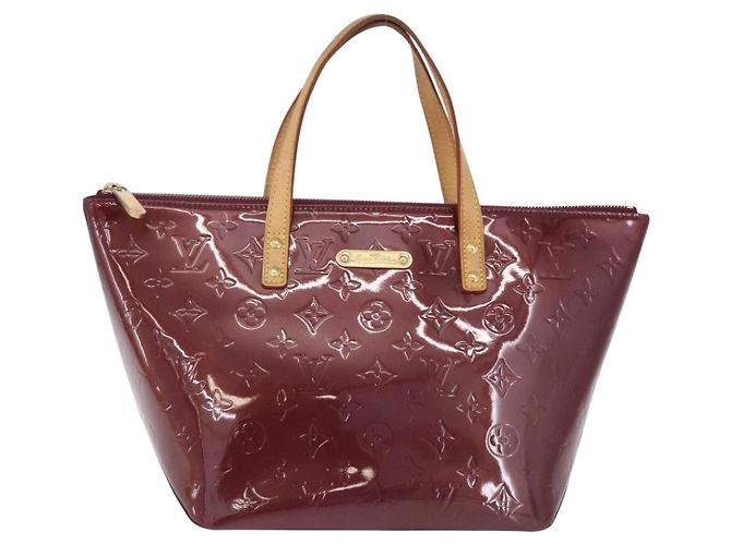 LOUIS VUITTON Monogram Vernis Bellevue PM Hand Bag Violet M93584 LV Auth 204368V Porpora - vista 13