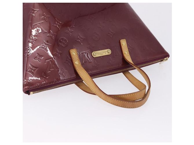 LOUIS VUITTON Monogram Vernis Bellevue PM Hand Bag Violet M93584 LV Auth 204368V Porpora - vista 14