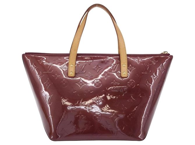 LOUIS VUITTON Monogram Vernis Bellevue PM Hand Bag Violet M93584 LV Auth 204368V Porpora - vista 2