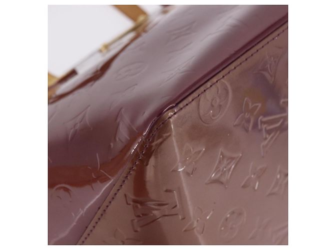 LOUIS VUITTON Monogram Vernis Bellevue PM Hand Bag Violet M93584 LV Auth 204368V Porpora - vista 20