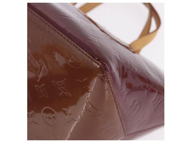 LOUIS VUITTON Monogram Vernis Bellevue PM Hand Bag Violet M93584 LV Auth 204368V Porpora - vista 21