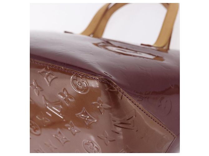 LOUIS VUITTON Monogram Vernis Bellevue PM Hand Bag Violet M93584 LV Auth 204368V Porpora - vista 23