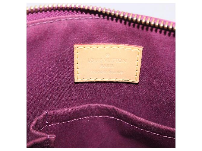 LOUIS VUITTON Monogram Vernis Bellevue PM Hand Bag Violet M93584 LV Auth 204368V Porpora - vista 26