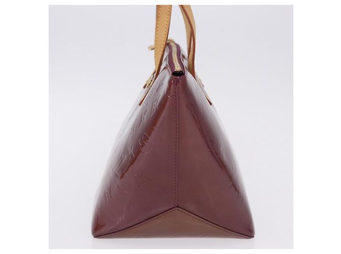 LOUIS VUITTON Monogram Vernis Bellevue PM Hand Bag Violet M93584 LV Auth 204368V Porpora - vista 3