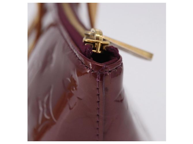 LOUIS VUITTON Monogram Vernis Bellevue PM Hand Bag Violet M93584 LV Auth 204368V Porpora - vista 6