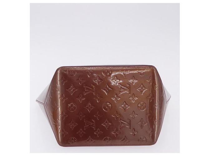 LOUIS VUITTON Monogram Vernis Bellevue PM Hand Bag Violet M93584 LV Auth 204368V Porpora - vista 7