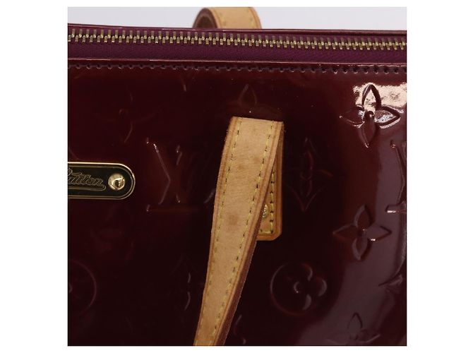 LOUIS VUITTON Monogram Vernis Bellevue PM Hand Bag Violet M93584 LV Auth 204368V Porpora - vista 9