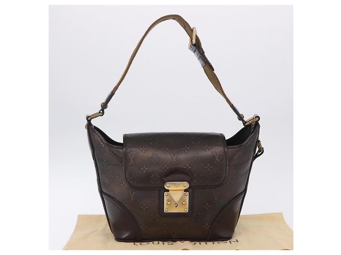 LOUIS VUITTON Monogram Bronze Serjan PM Shoulder Bag Bronze M95463 Auth ka6195V Monogramm - Ansicht 12