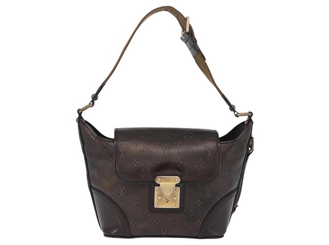 LOUIS VUITTON Monogram Bronze Serjan PM Shoulder Bag Bronze M95463 Auth ka6195V Monogramm - Ansicht 13