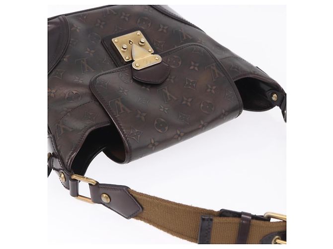 LOUIS VUITTON Monogram Bronze Serjan PM Shoulder Bag Bronze M95463 Auth ka6195V Monogramm - Ansicht 14