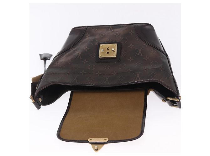 LOUIS VUITTON Monogram Bronze Serjan PM Shoulder Bag Bronze M95463 Auth ka6195V Monogramm - Ansicht 29