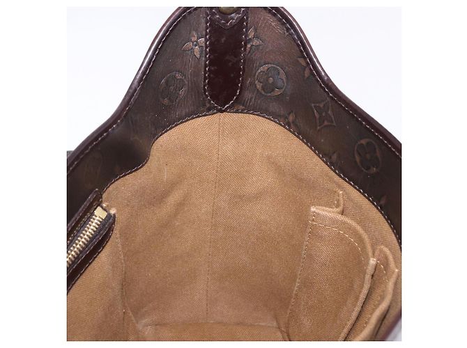 LOUIS VUITTON Monogram Bronze Serjan PM Shoulder Bag Bronze M95463 Auth ka6195V Monogramm - Ansicht 33
