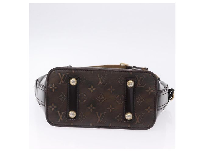 LOUIS VUITTON Monogram Bronze Serjan PM Shoulder Bag Bronze M95463 Auth ka6195V Monogramm - Ansicht 6