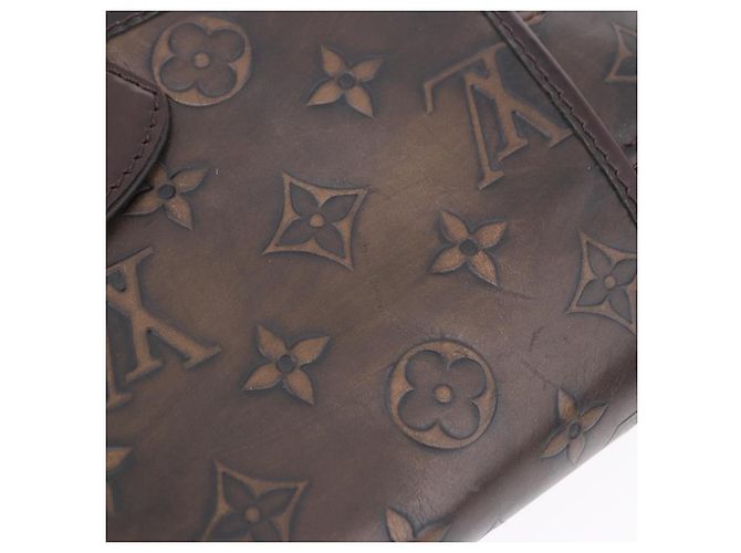 LOUIS VUITTON Monogram Bronze Serjan PM Shoulder Bag Bronze M95463 Auth ka6195V Monogramm - Ansicht 9