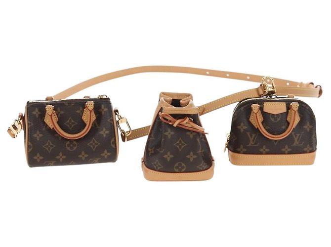 LOUIS VUITTON 2021-2025 Monogram Trio Mini Icon Shoulder M81081 LV Auth 167620SM Monogramma - vista 2