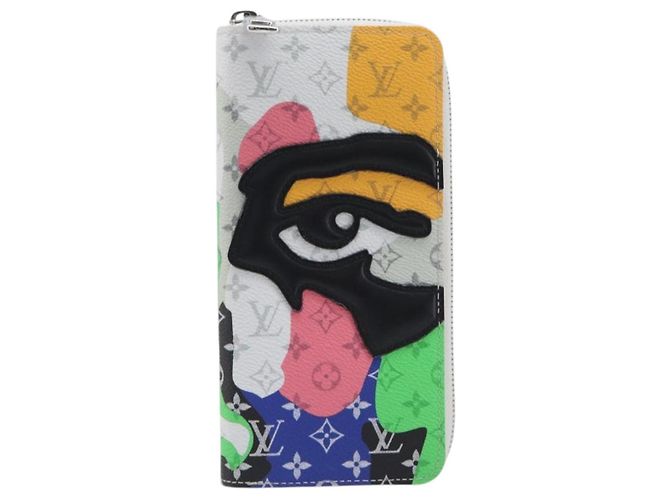 LOUIS VUITTON Monogram LV Portrait Zippy Wallet Vertical M82590 LV Auth 167703SM Monogramma - vista 13