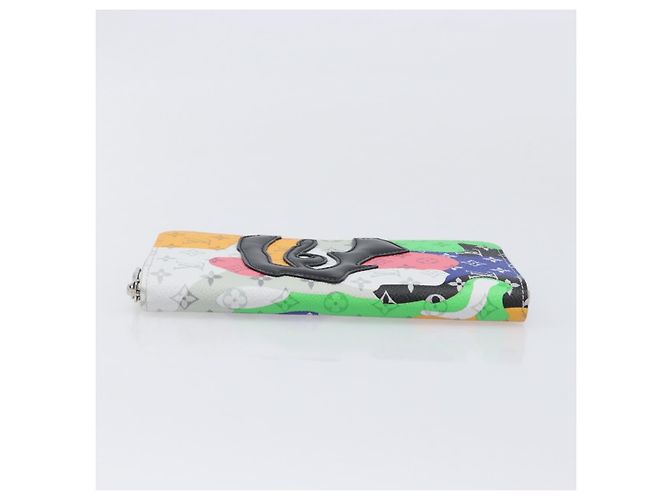 LOUIS VUITTON Monogram LV Portrait Zippy Wallet Vertical M82590 LV Auth 167703SM Monogramma - vista 4