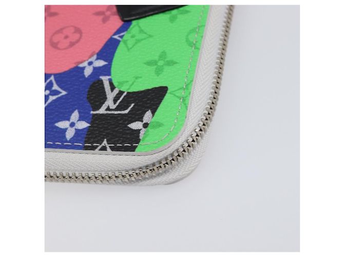 LOUIS VUITTON Monogram LV Portrait Zippy Wallet Vertical M82590 LV Auth 167703SM Monogramma - vista 7