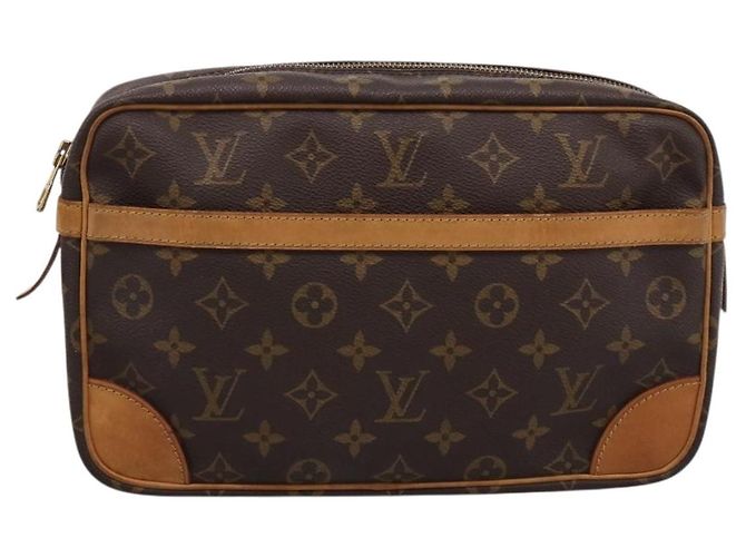 Bolso de Mano LOUIS VUITTON Monogram Compiegne 28 M51845 LV Auth BA15562 Monograma - vista 13
