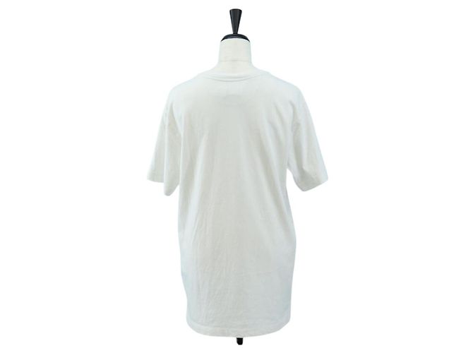 Camiseta de manga corta Coach Signature de algodón XS Blanco Auth 203738M - vista 2