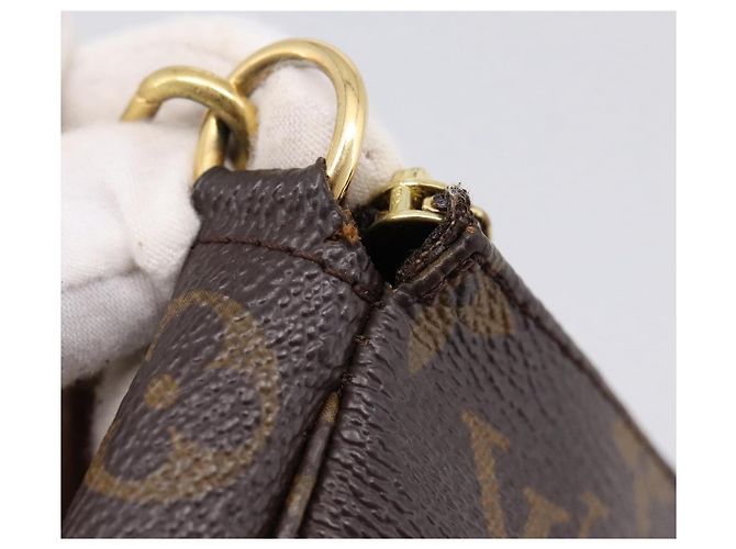 LOUIS VUITTON Monogram Pochette Accessoires Pouch M82766 LV Auth 203898V Monogramm - Ansicht 9