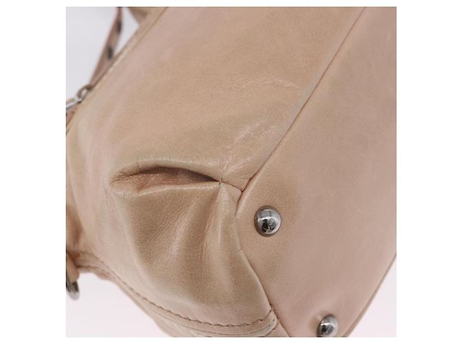 Borsa a mano Miu Miu in pelle 2way Rosa Argento Auth 204371A - vista 22