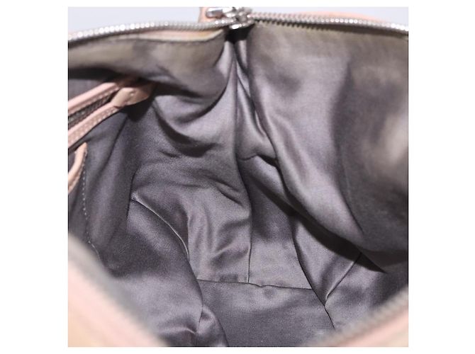 Borsa a mano Miu Miu in pelle 2way Rosa Argento Auth 204371A - vista 28