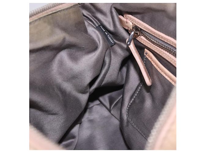 Borsa a mano Miu Miu in pelle 2way Rosa Argento Auth 204371A - vista 29