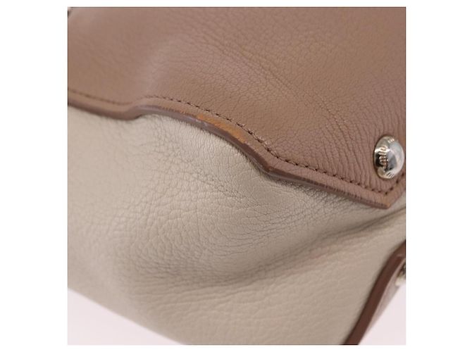 Borsa a mano Miu Miu in pelle 2way Beige Auth ka6259V - vista 26