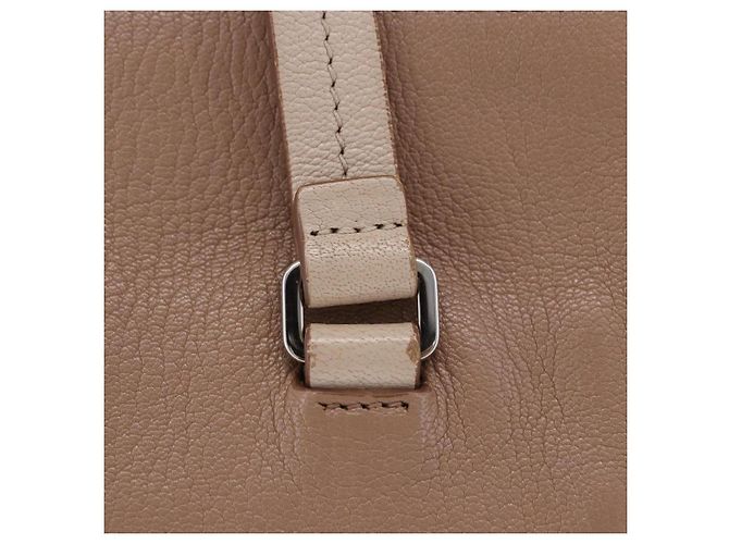 Borsa a mano Miu Miu in pelle 2way Beige Auth ka6259V - vista 3