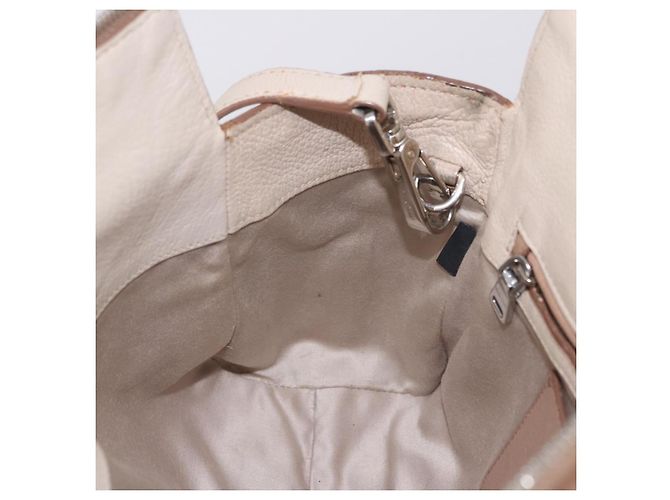 Borsa a mano Miu Miu in pelle 2way Beige Auth ka6259V - vista 34