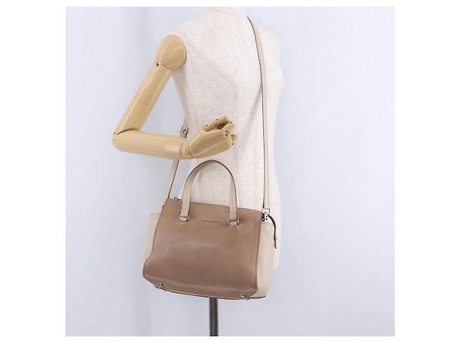 Borsa a mano Miu Miu in pelle 2way Beige Auth ka6259V - vista 37